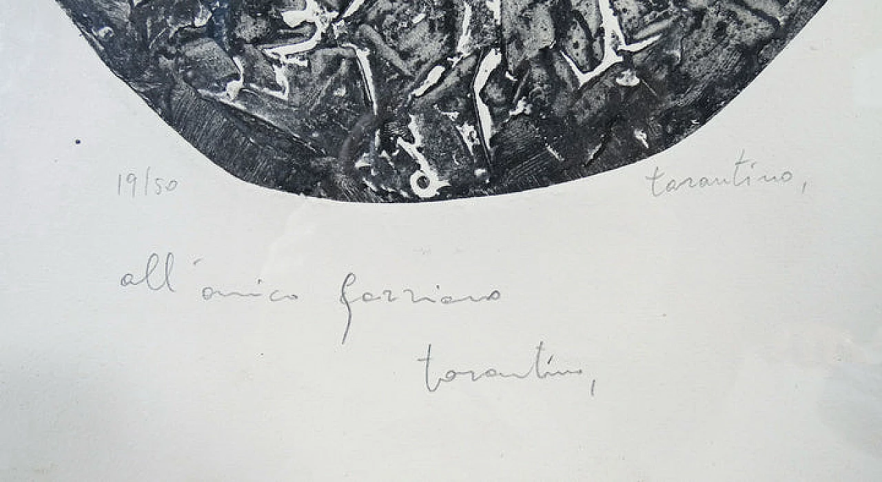 Giuseppe Tarantino, Battle no. 2, etching, 1968 5