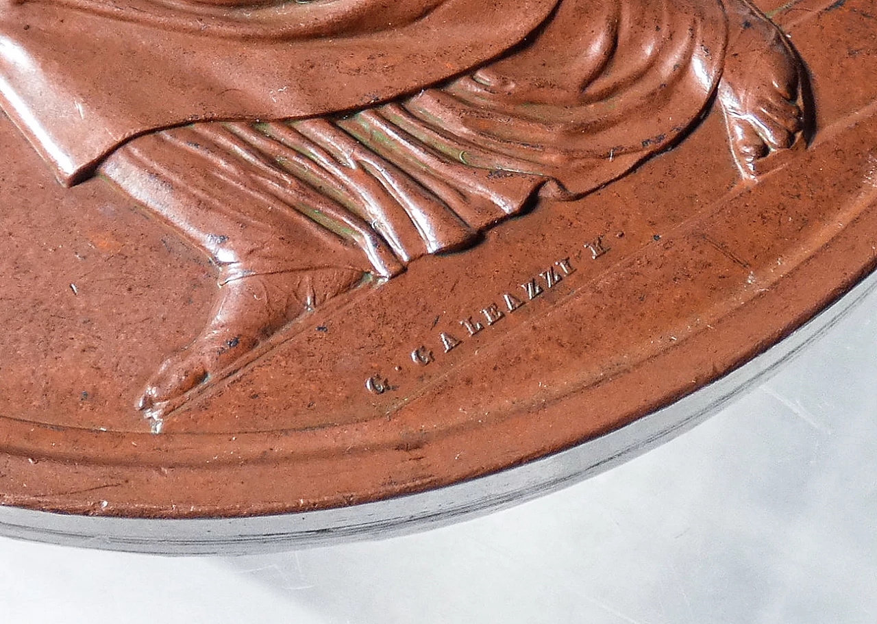 Bronze medal Charles Albert, Congress of Italian Scientists in Turin by Galeazzi Gaspare, 1840 4