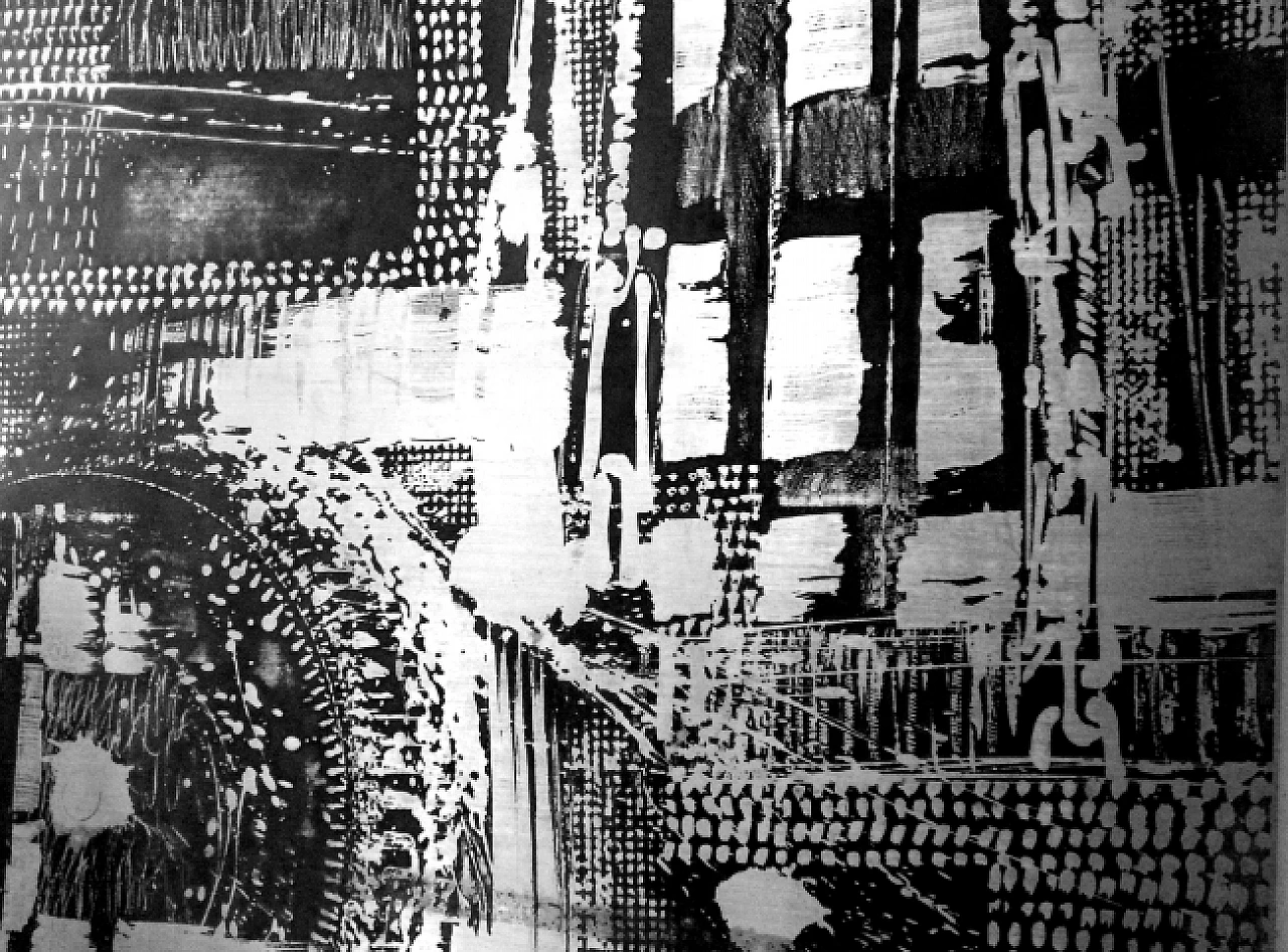 Zinc panel by Nerone and Patuzzi Gruppo NP2, 1970s 6