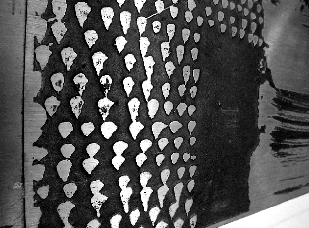 Zinc panel by Nerone and Patuzzi Gruppo NP2, 1970s 9