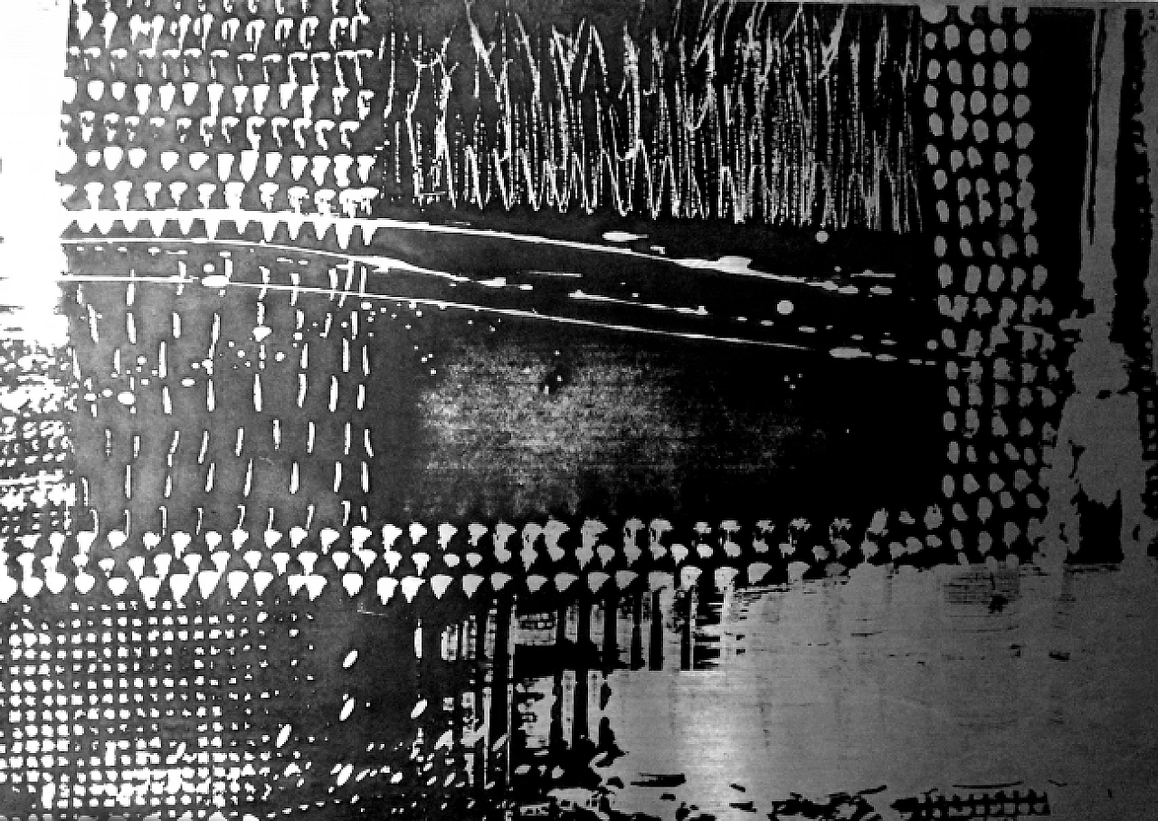 Zinc panel by Nerone and Patuzzi Gruppo NP2, 1970s 10