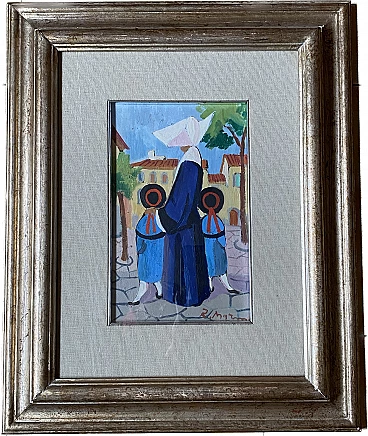 Rodolfo Marma, Monachina, dipinto, anni '60