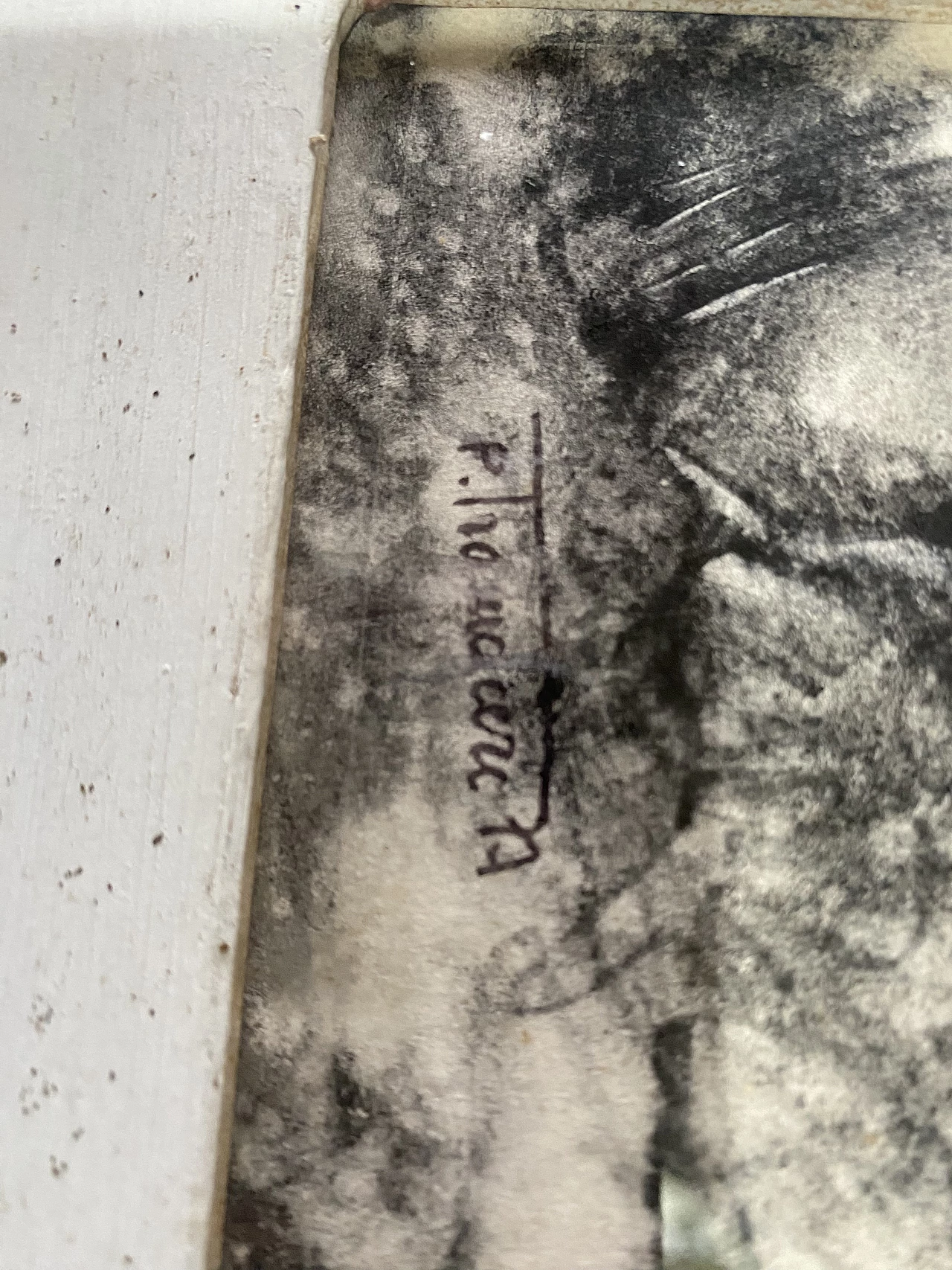 Tempo di guerra, disegno a matita e china, 1917 2