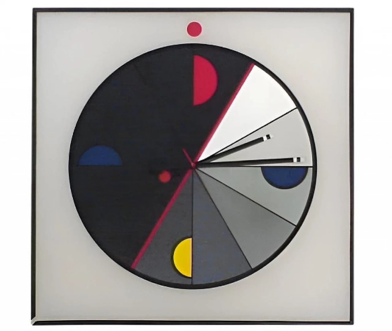 Morphos Kloks clock by Kurt B. Delbanco for Acerbis, 1980s 1