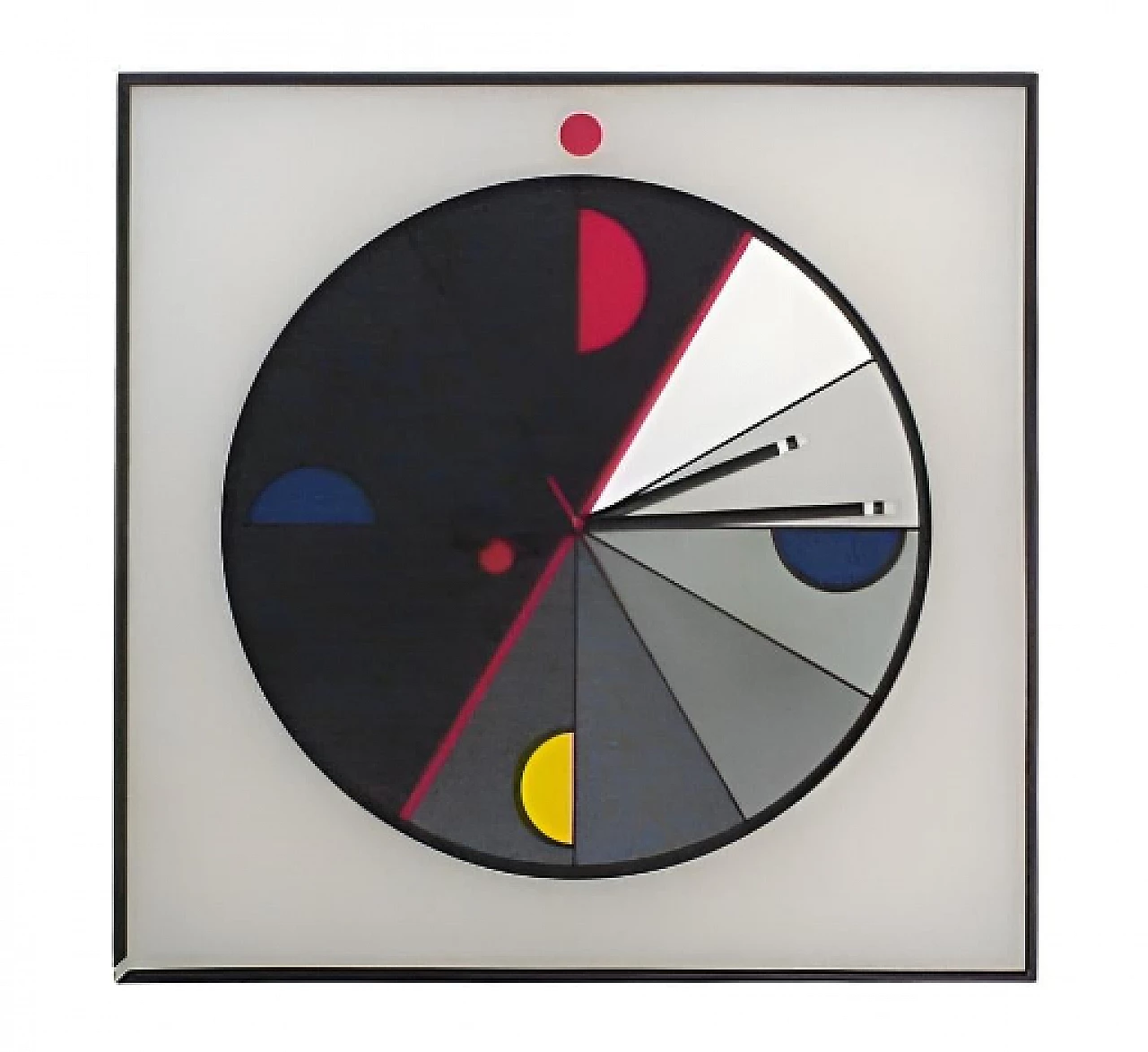 Morphos Kloks clock by Kurt B. Delbanco for Acerbis, 1980s 2
