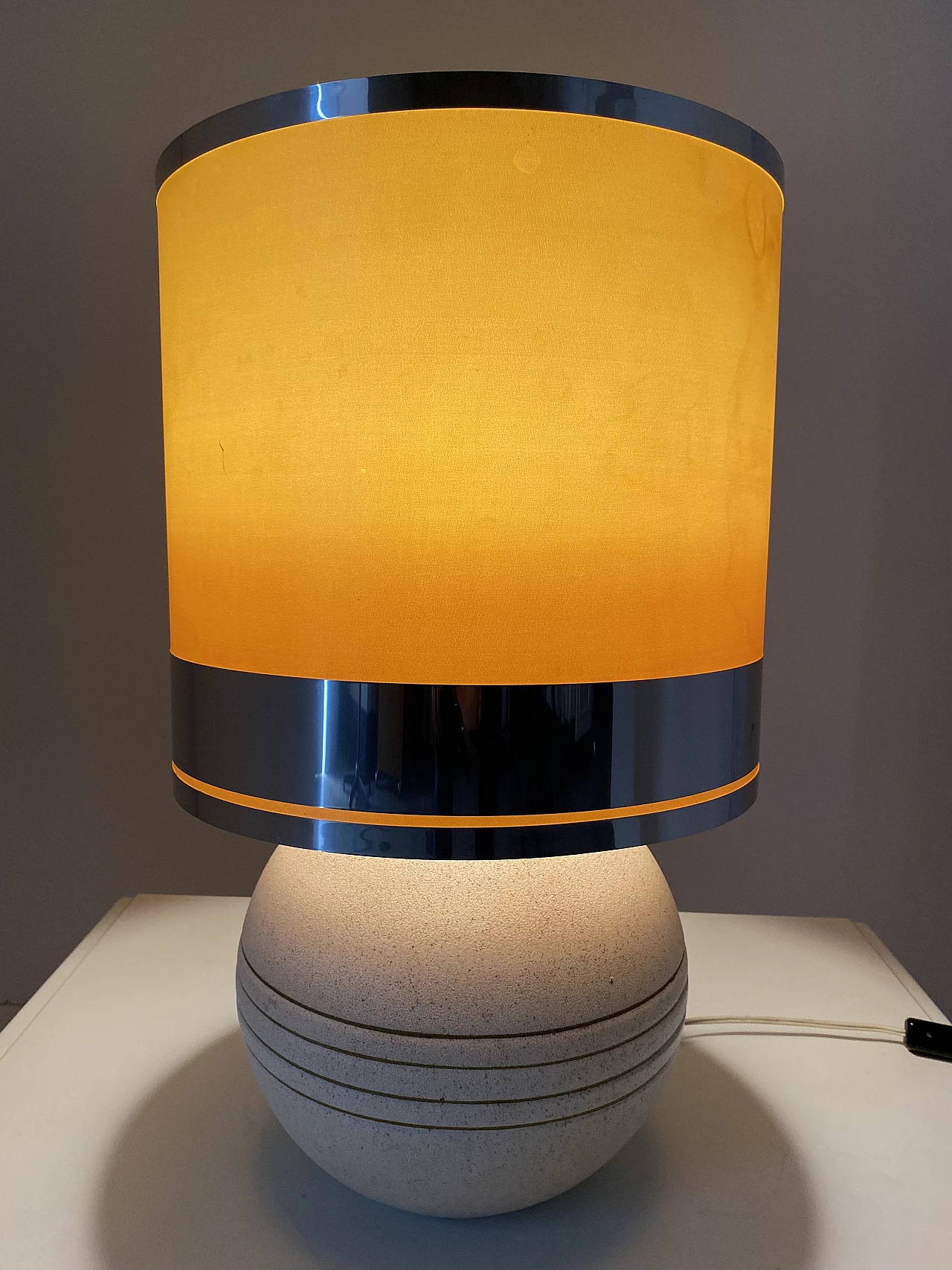 Ceramic table lamp by Reggiani, 1970s 7