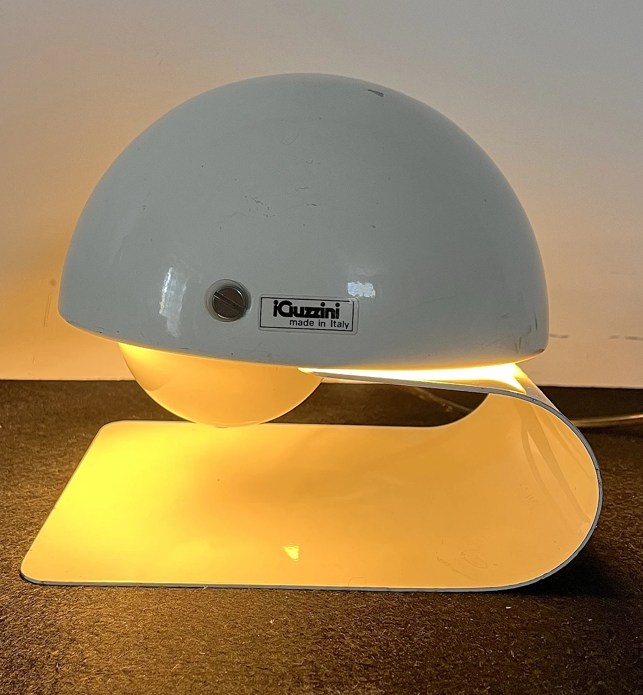 Lampada da tavolo Bugia di Giuseppe Cormio per IGuzzini, anni '70 3