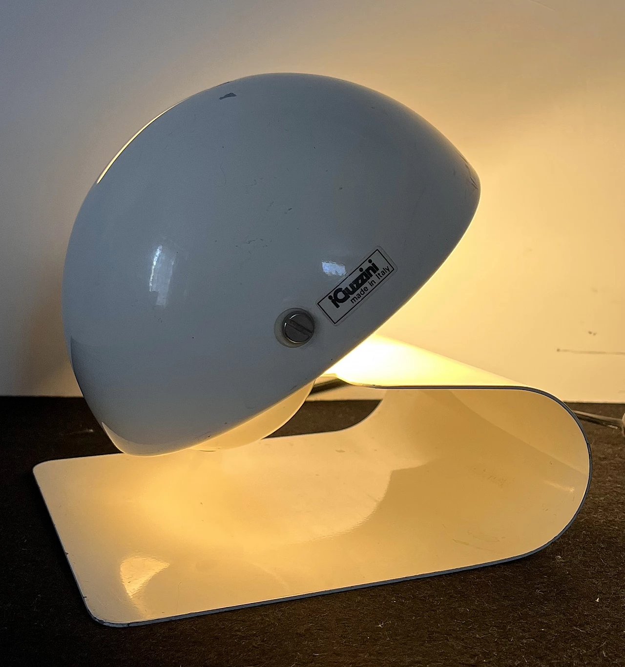 Lampada da tavolo Bugia di Giuseppe Cormio per IGuzzini, anni '70 6