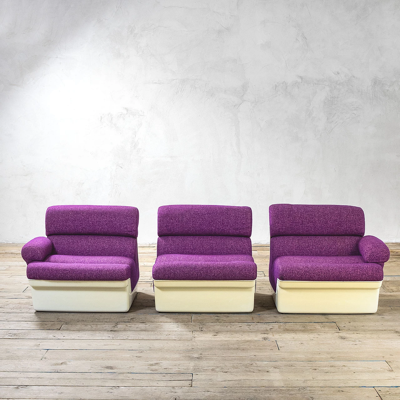 Modular sofa attributed to Guarnacci, Padovano and Vagnoni for 1P, 1970s 2