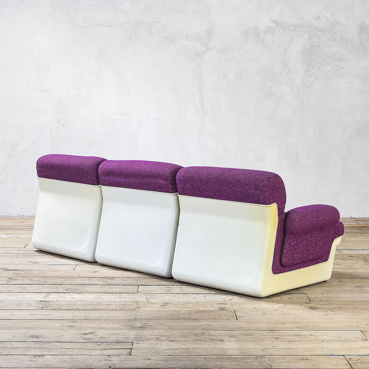 Modular sofa attributed to Guarnacci, Padovano and Vagnoni for 1P, 1970s 3