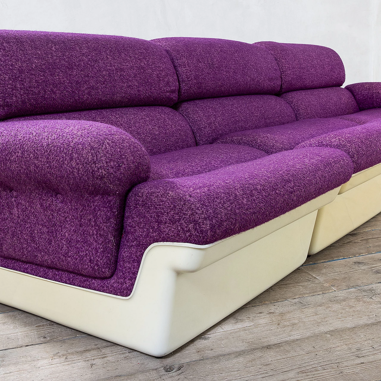 Modular sofa attributed to Guarnacci, Padovano and Vagnoni for 1P, 1970s 5