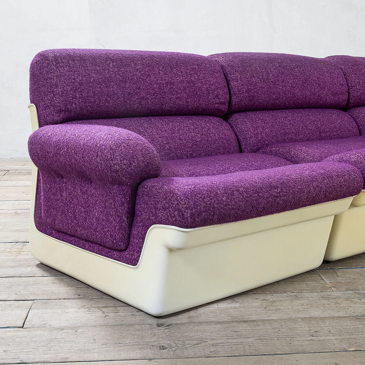 Modular sofa attributed to Guarnacci, Padovano and Vagnoni for 1P, 1970s 6