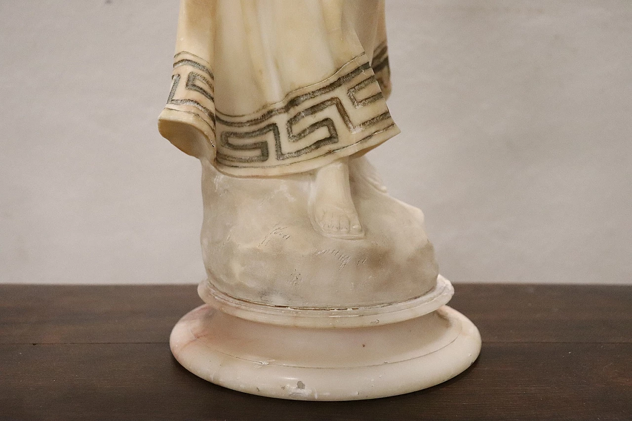Carrara marble water carrier sculpture, early 20th century 3