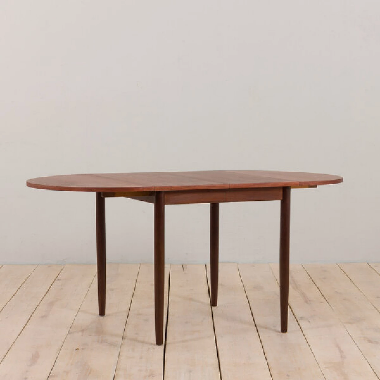 Folding rosewood extension table in the style of Arne Vodder, 1960s 2
