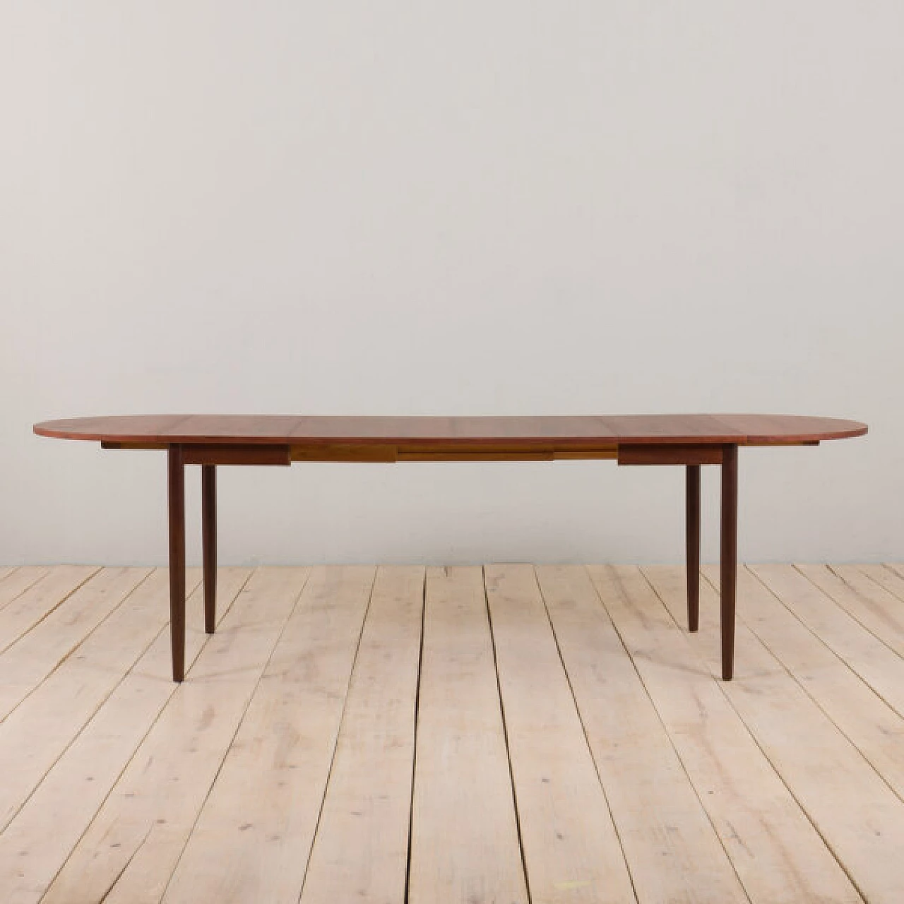 Folding rosewood extension table in the style of Arne Vodder, 1960s 4