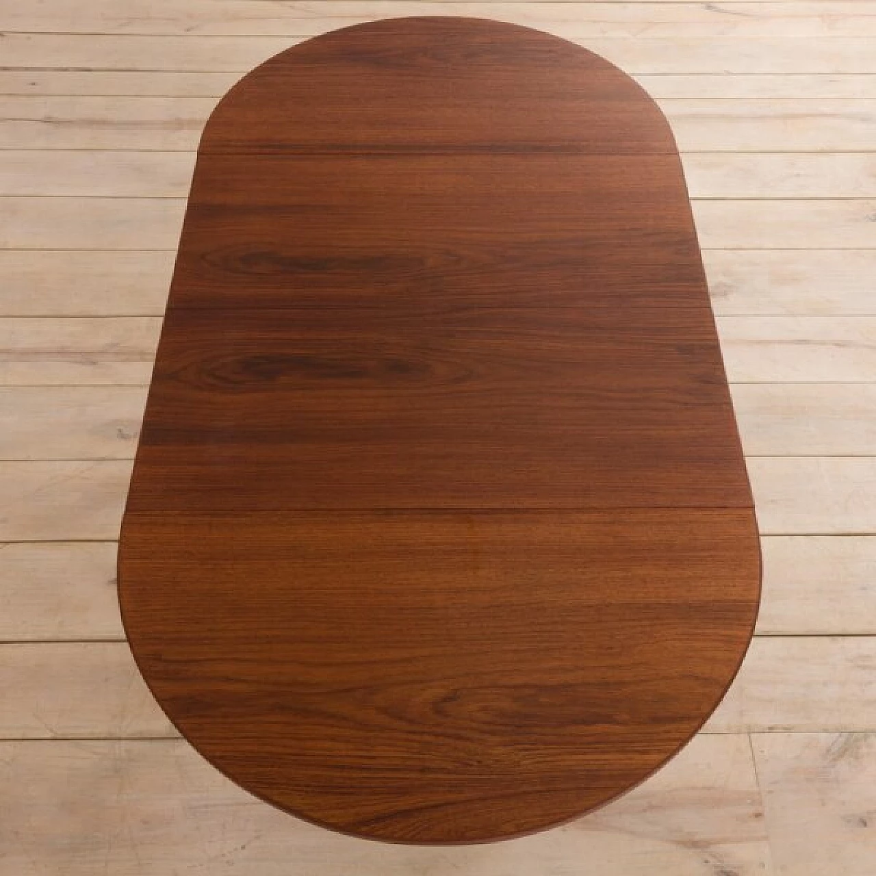 Tavolo allungabile a ribalta in palissandro nello stile di Arne Vodder, anni '60 10