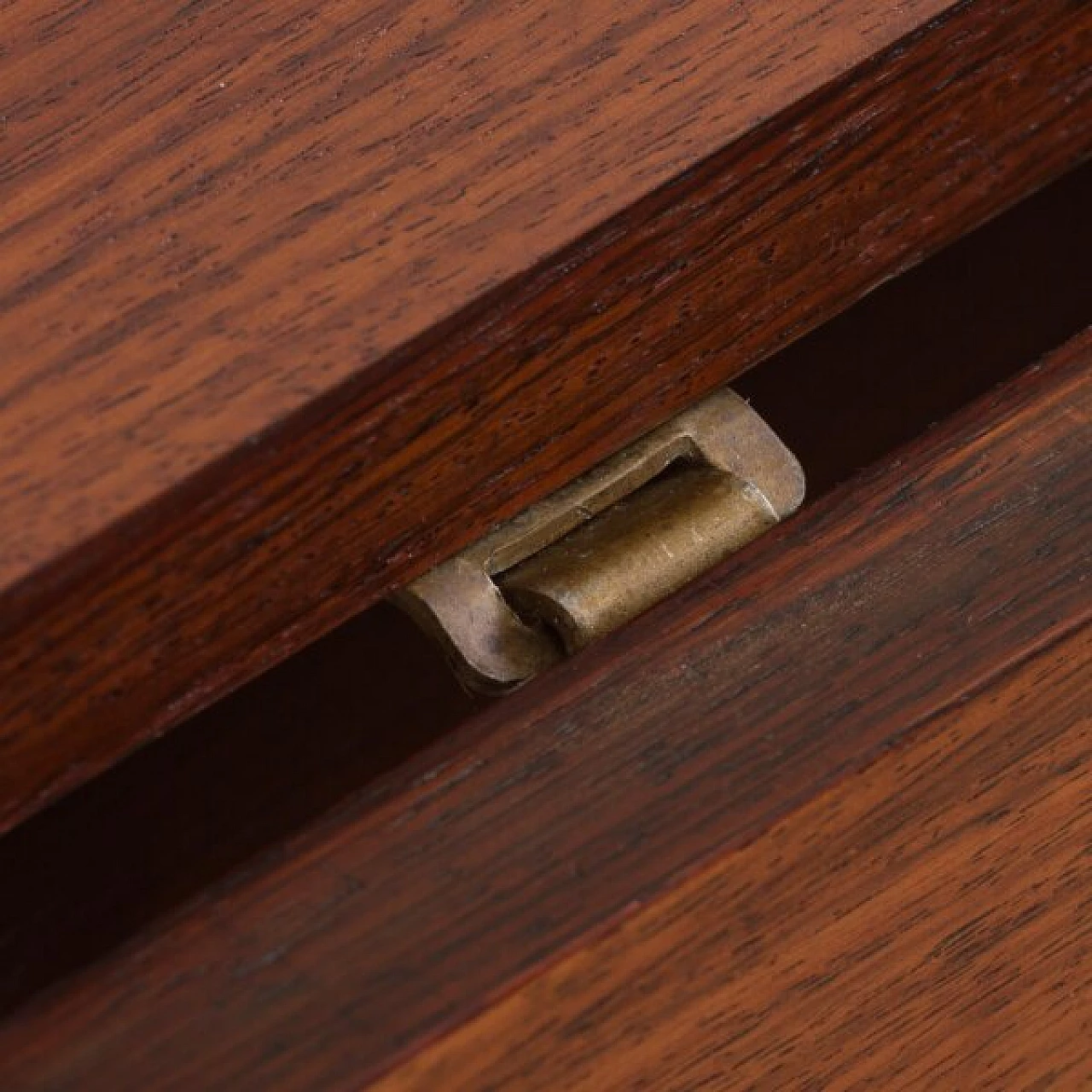 Tavolo allungabile a ribalta in palissandro nello stile di Arne Vodder, anni '60 13