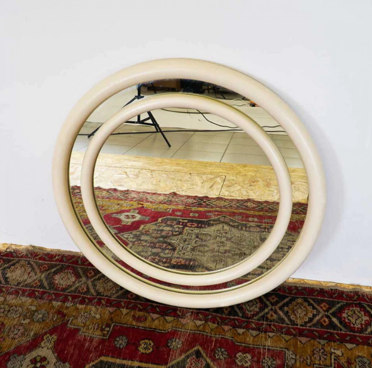 Mobel Haus round mirror, 1950s 2