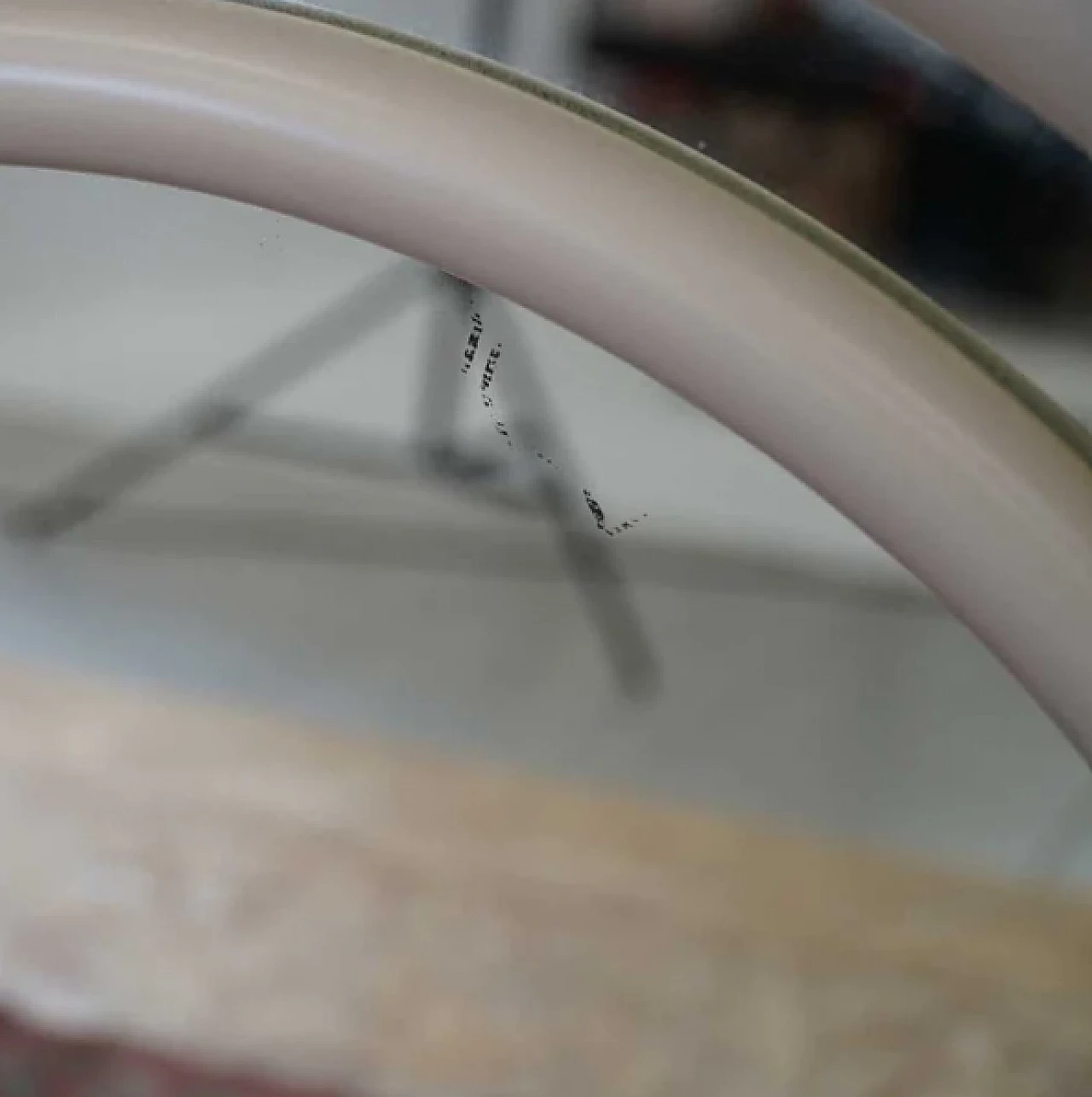 Specchio tondo Mobel Haus, anni '50 4