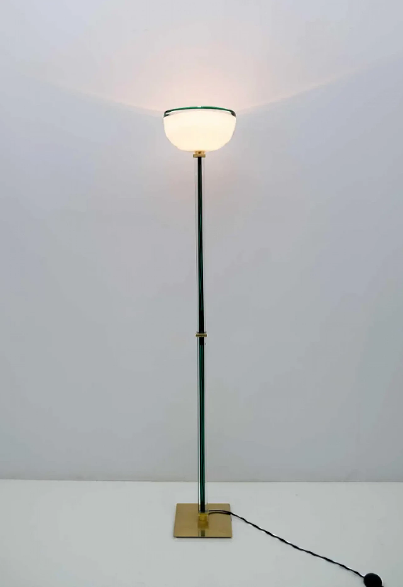 Tolboi floor lamp in Murano glass, 1990s 3
