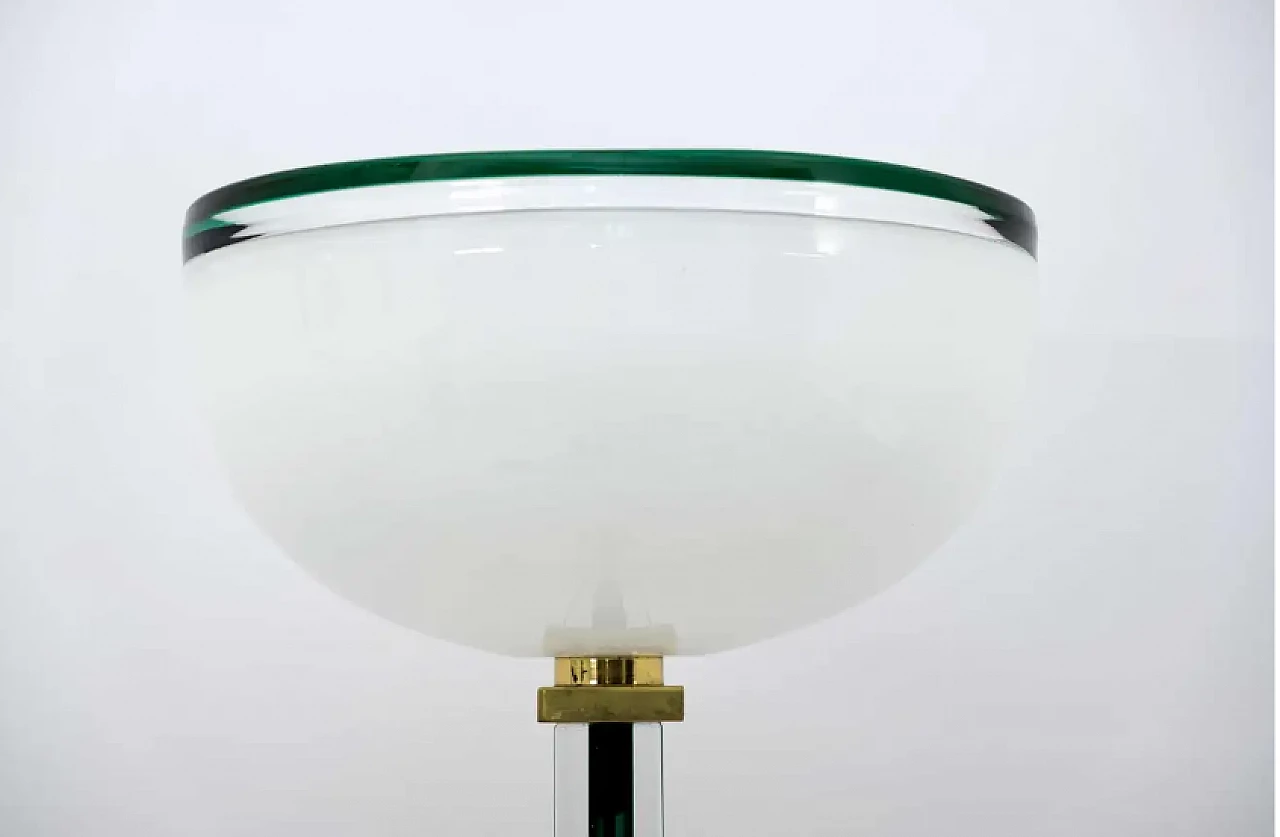 Tolboi floor lamp in Murano glass, 1990s 7