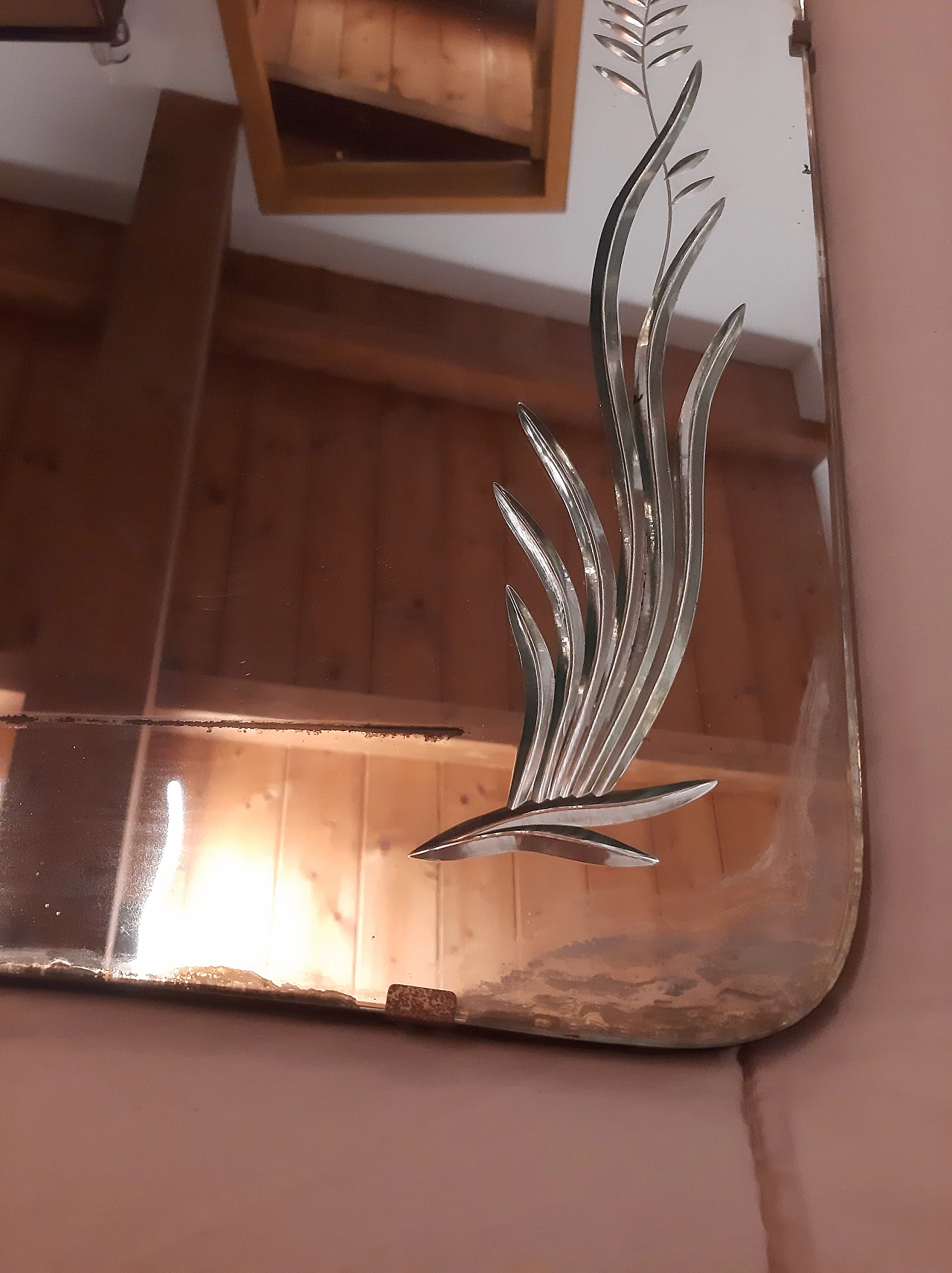 Specchio in stile Gio Ponti per Fontana Arte, anni '40 3