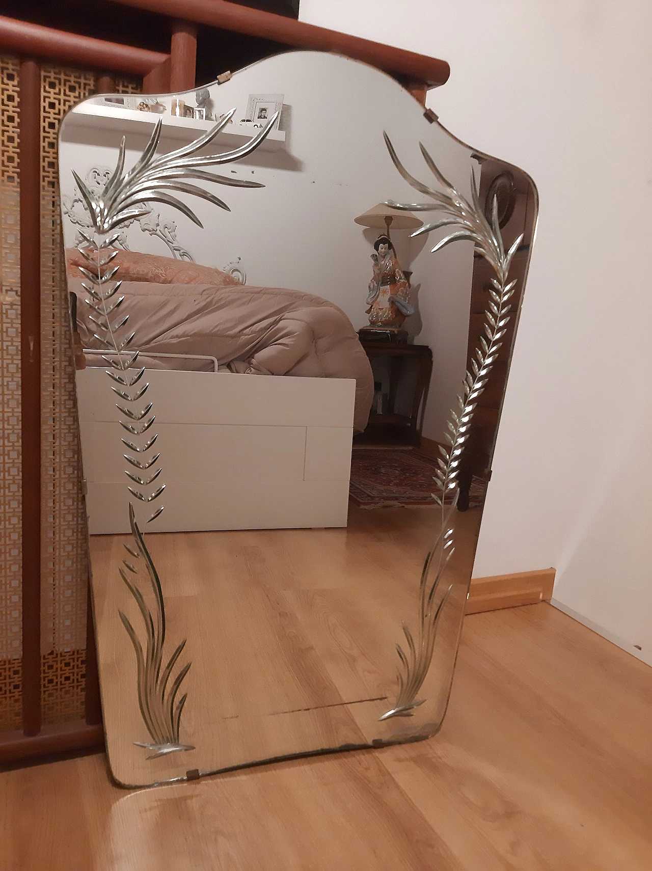 Specchio in stile Gio Ponti per Fontana Arte, anni '40 6