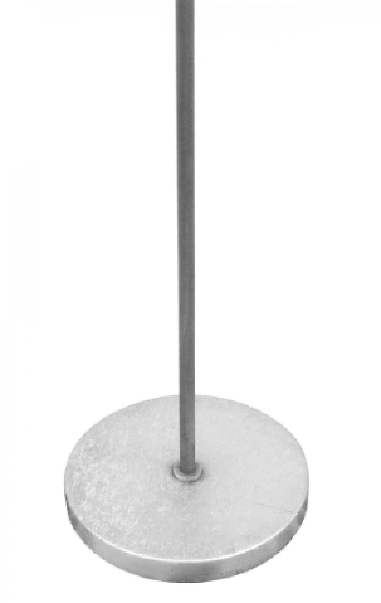 Lampada da terra in alluminio di Stilux, anni '60 5