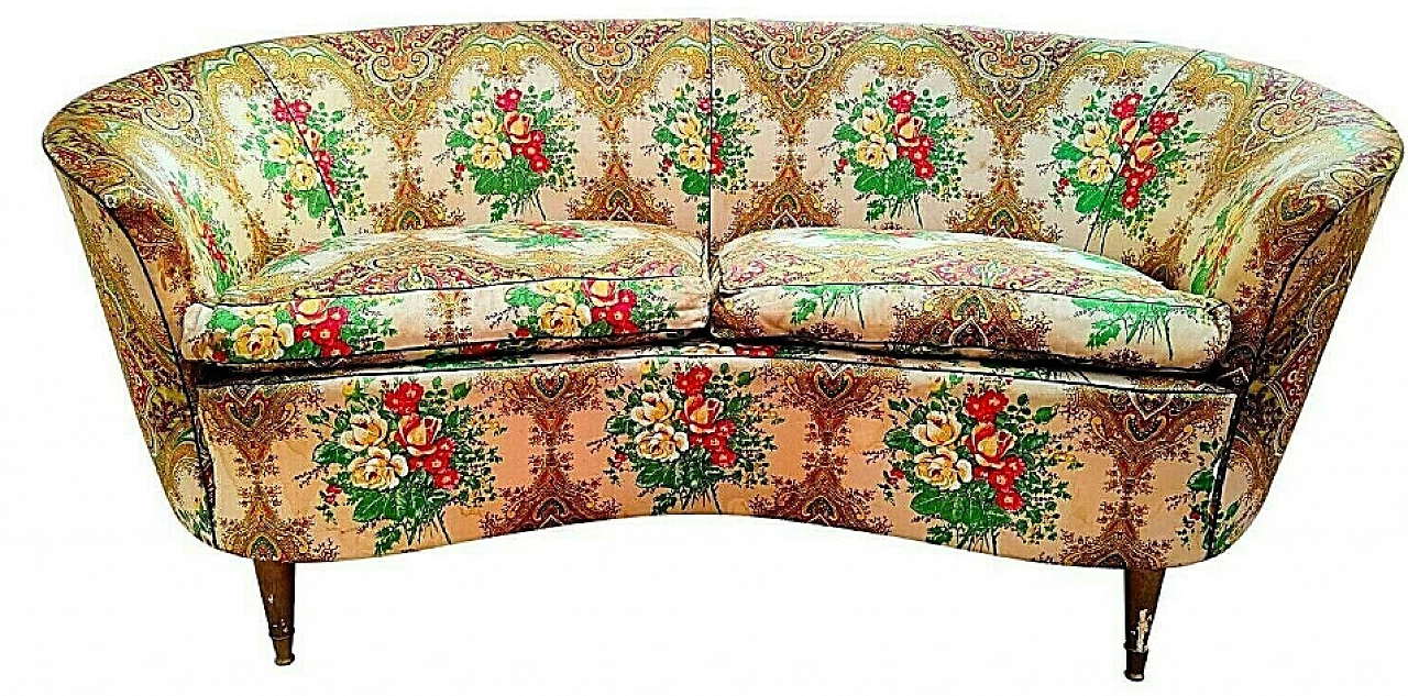 Coppia di poltrone e divano di Gio Ponti per Casa & Giardino, anni '40 3
