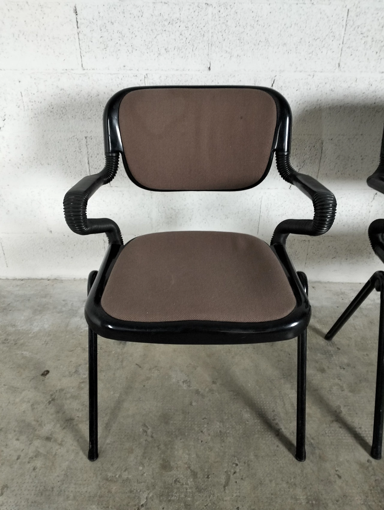 Pair of Vertebra armchairs by Ambasz and Piretti for OpenArk/Anonima Castelli, 1970s 8