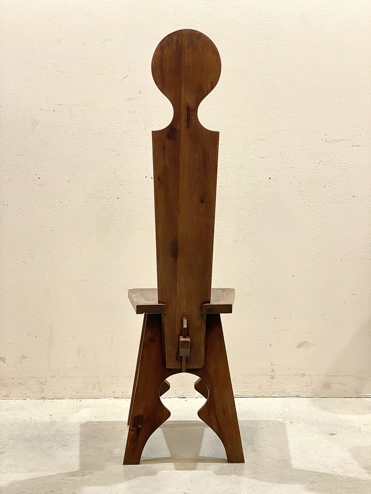 6 Walnut chairs, 1960s 7