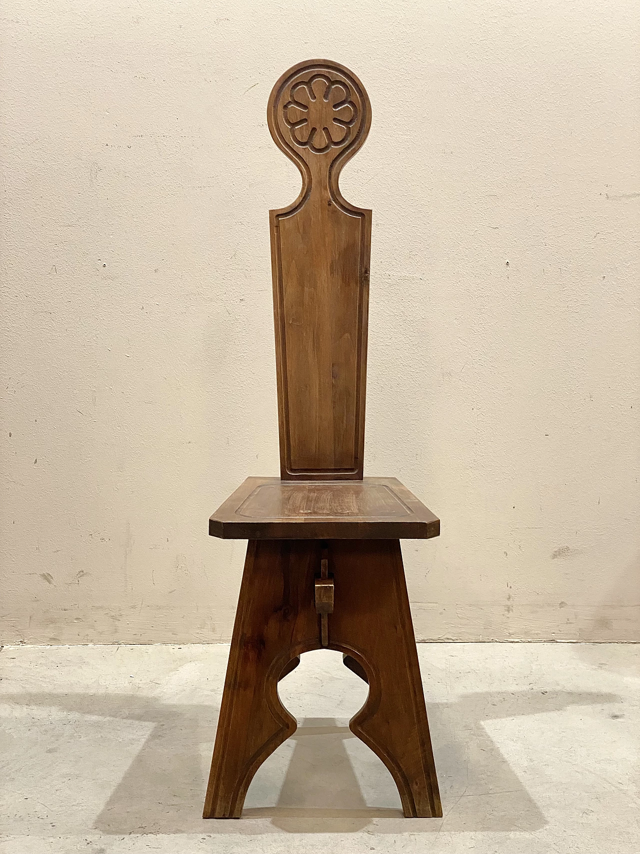 6 Walnut chairs, 1960s 12