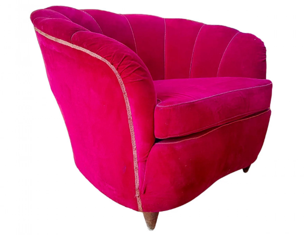 4 Armchairs and sofa by Gio Ponti for Casa & Giardino, 1940s 3