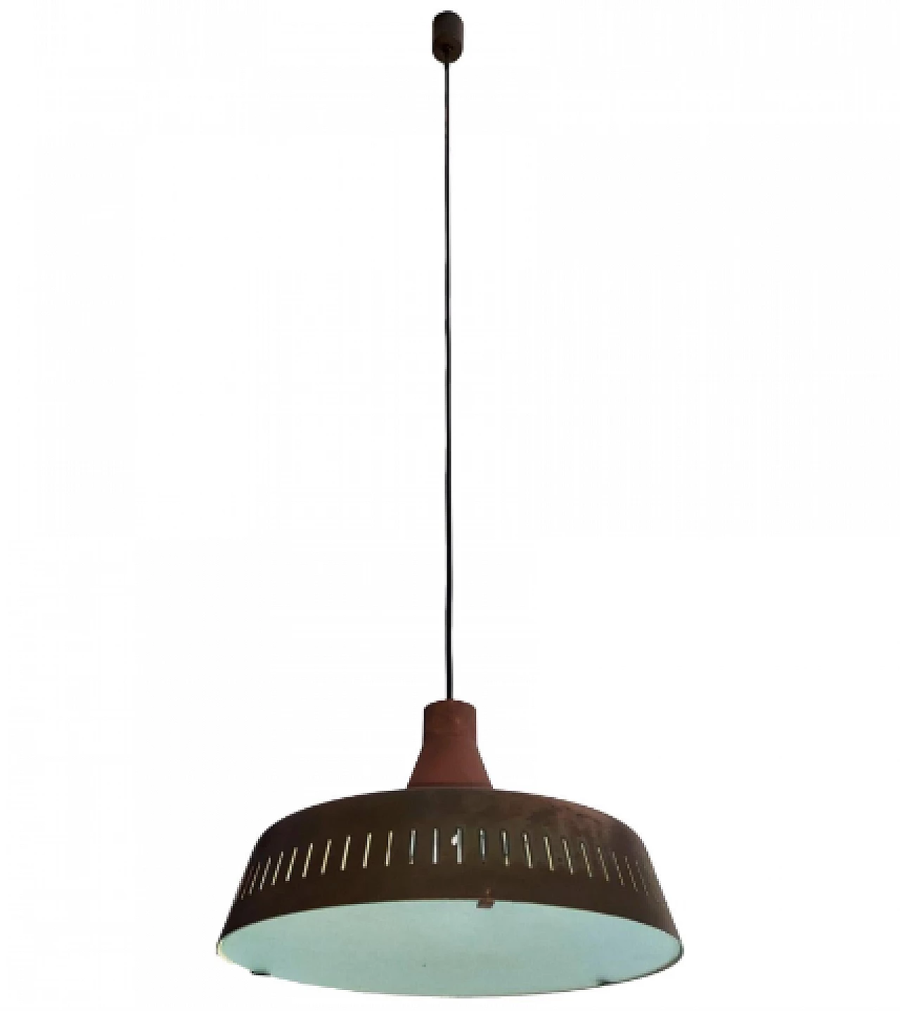 Lampada a sospensione 2233 di Max Ingrand per Fontana Arte, anni '60 1