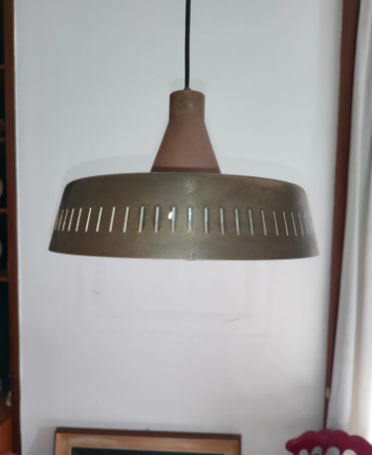 Lampada a sospensione 2233 di Max Ingrand per Fontana Arte, anni '60 6