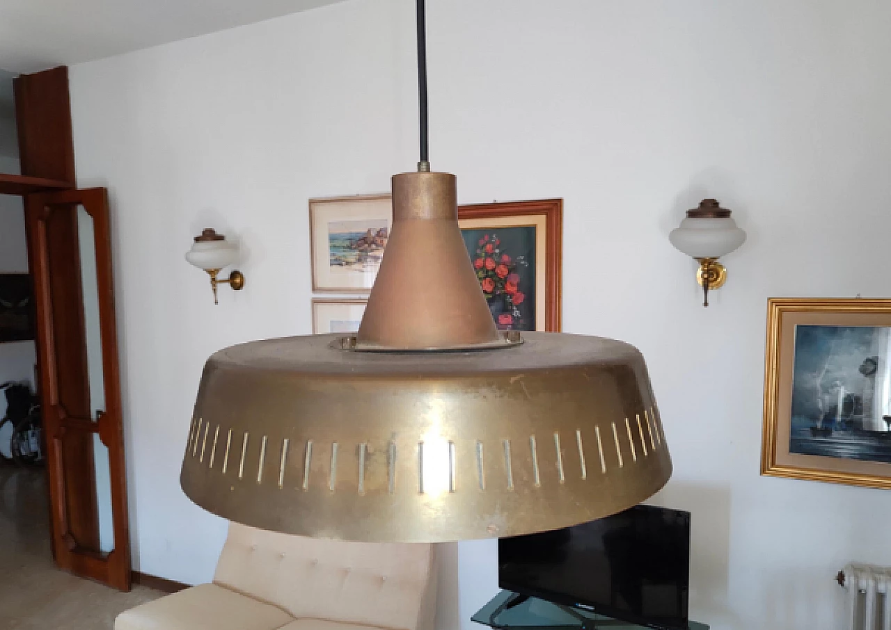 Lampada a sospensione 2233 di Max Ingrand per Fontana Arte, anni '60 8