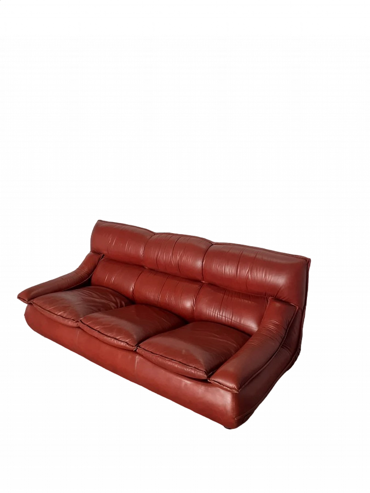 Leather sofa by Lev & Lev, 1970s 17