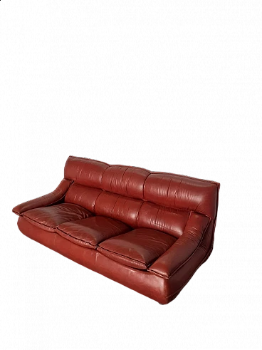 Leather sofa by Lev & Lev, 1970s