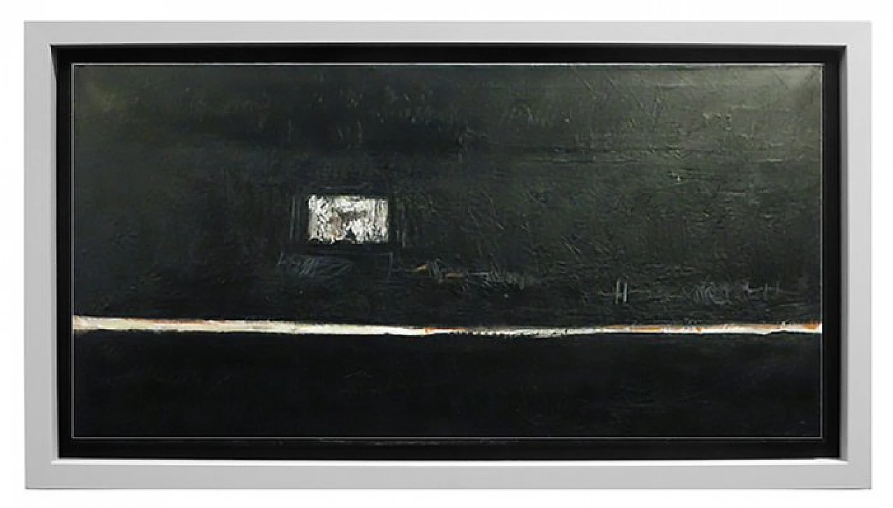 Massimo D'Orta, The Journey, mixed media painting on canvas, 2011 1
