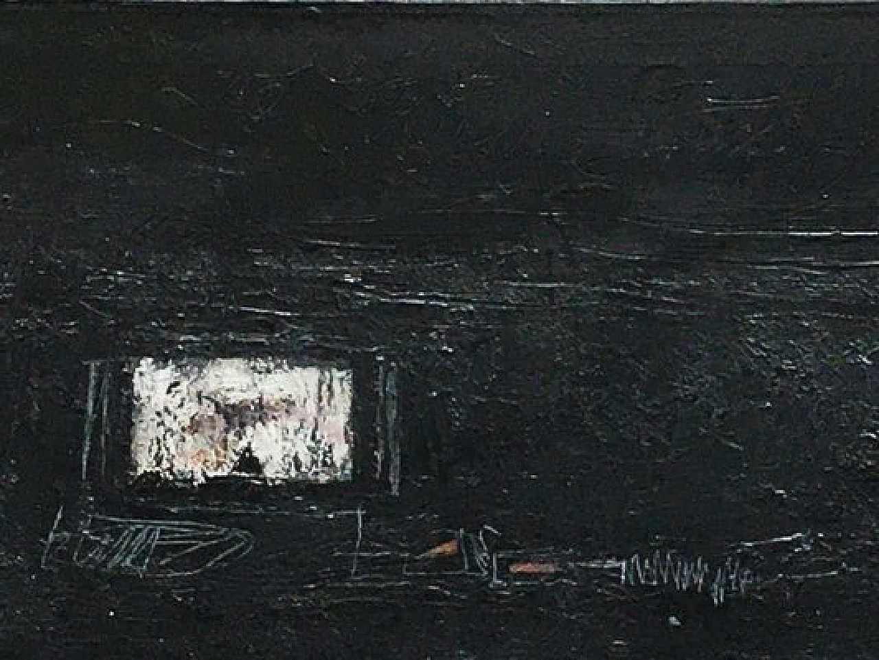 Massimo D'Orta, The Journey, mixed media painting on canvas, 2011 3