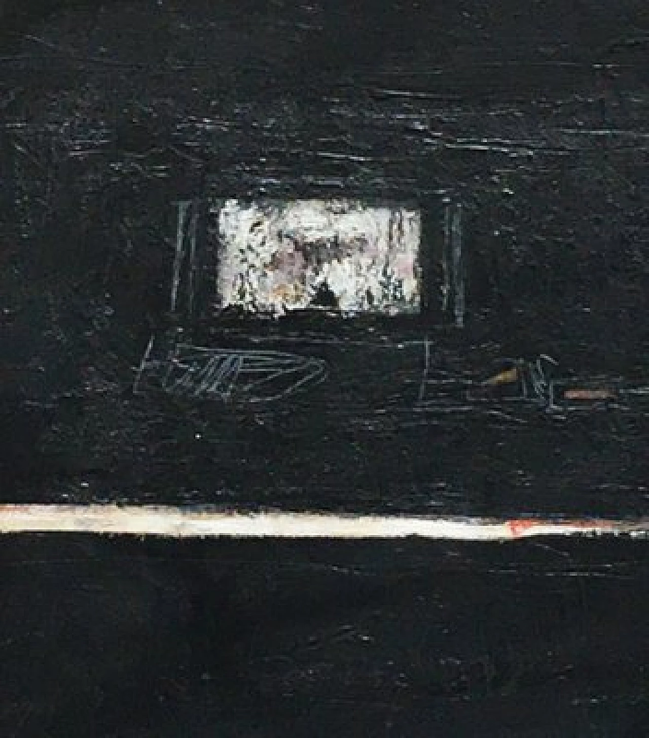 Massimo D'Orta, The Journey, mixed media painting on canvas, 2011 4