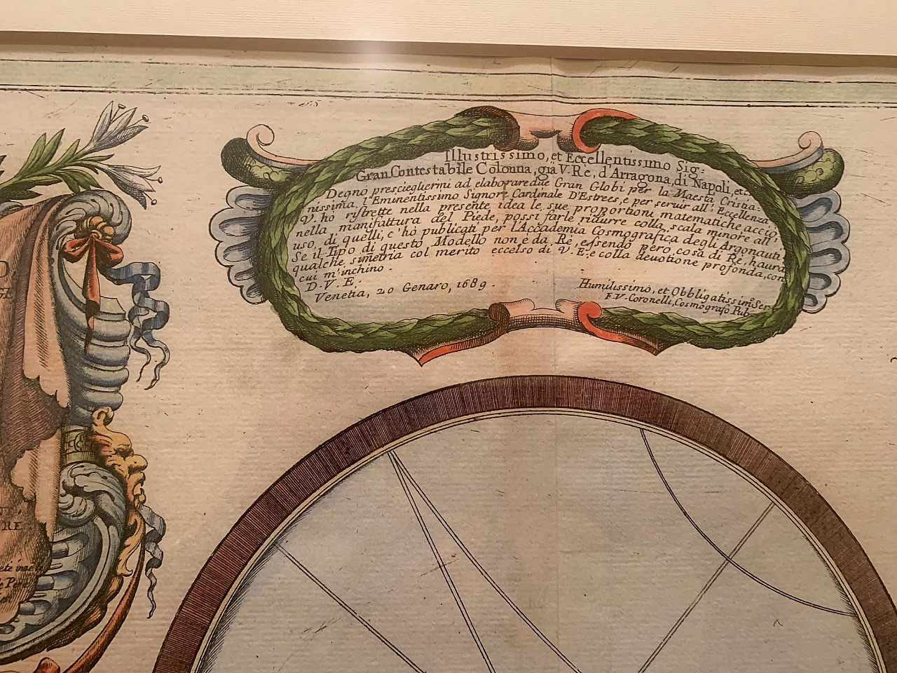 Vincenzo Maria Coronelli, globe, print, 17th century 3