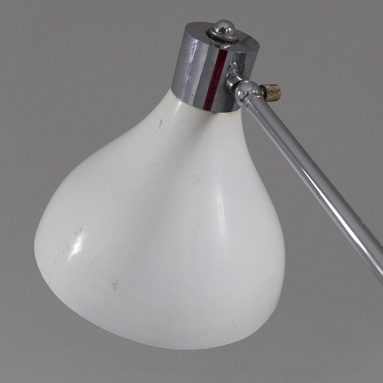 Floor lamp with marble base by Stilux, 1950s 5