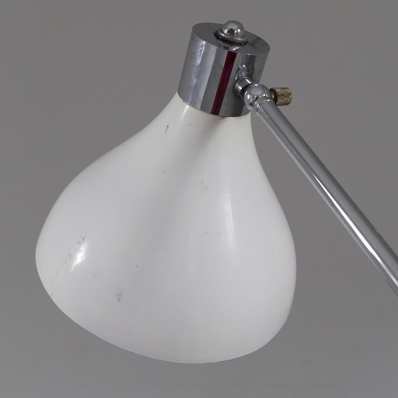 Lampada a piantana con base in marmo di Stilux, anni '50 5