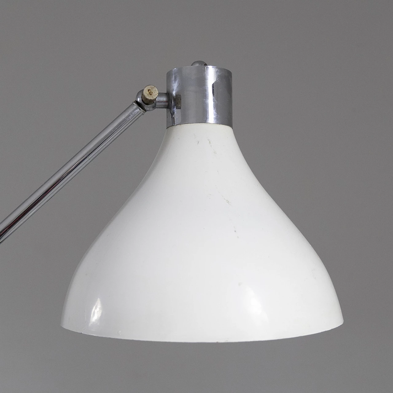 Lampada a piantana con base in marmo di Stilux, anni '50 9