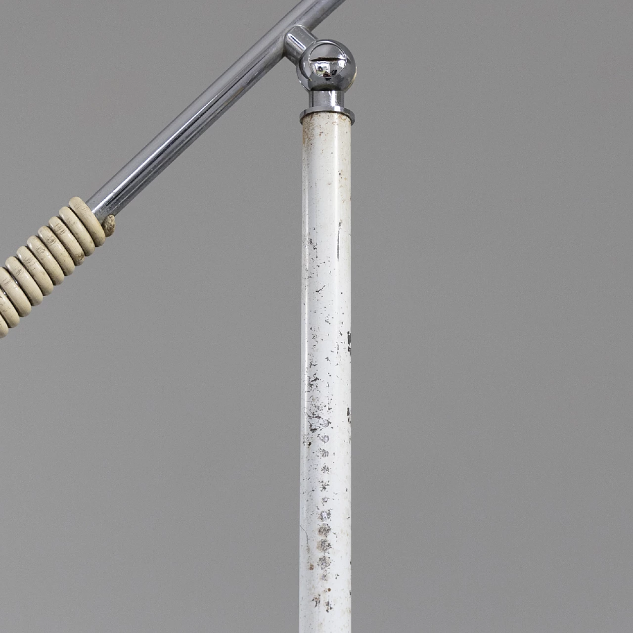 Lampada a piantana con base in marmo di Stilux, anni '50 12