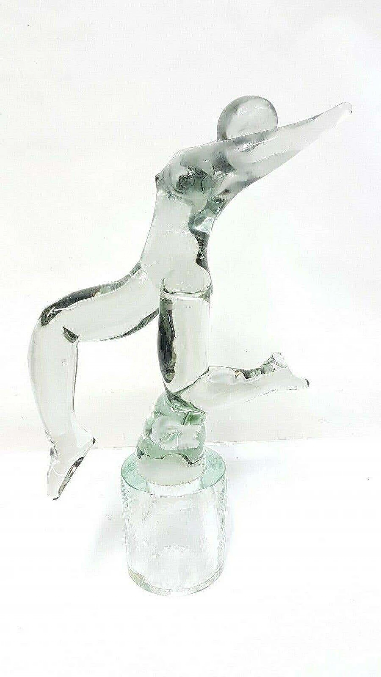 Murano glass sculpture by Renato Anatrà for Venier, 1970s 2