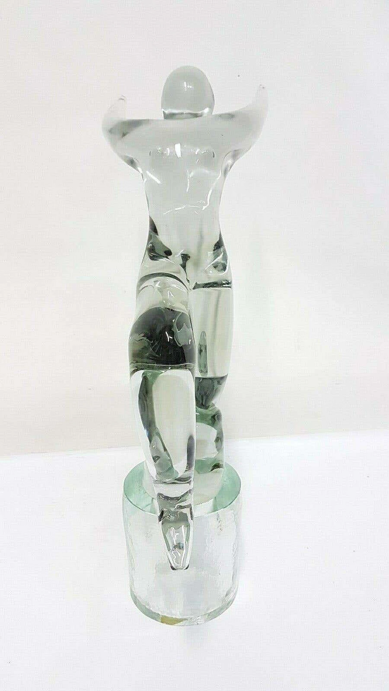 Murano glass sculpture by Renato Anatrà for Venier, 1970s 3