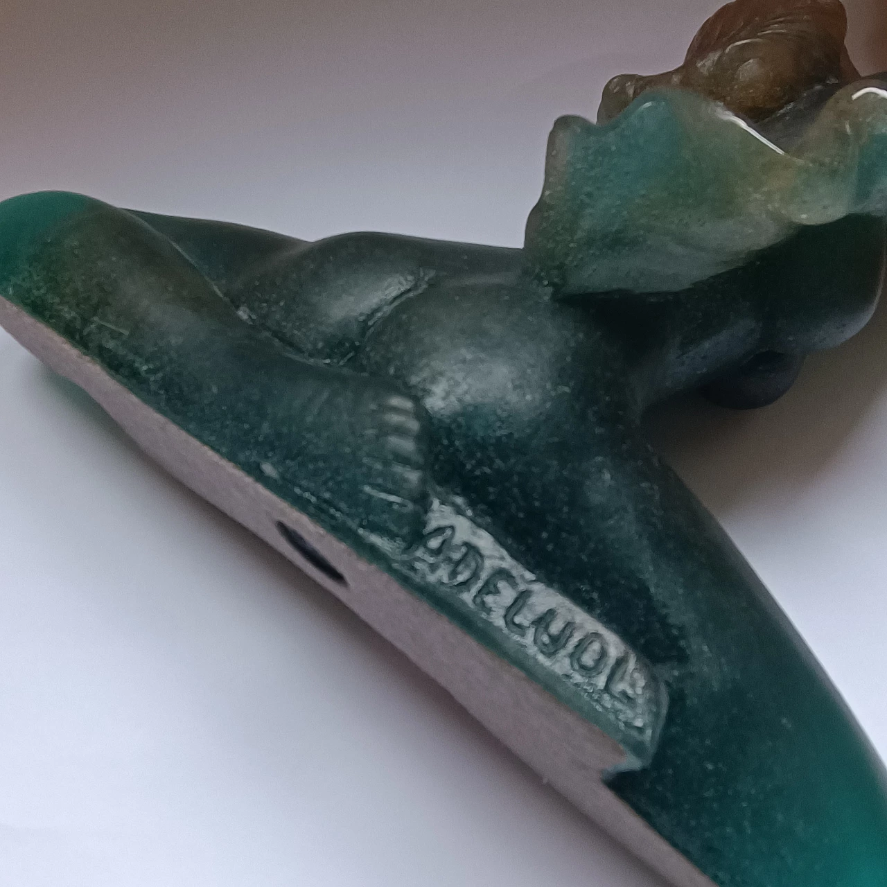 Scultura Invocation in pasta di vetro di André Deloul per Daum 12