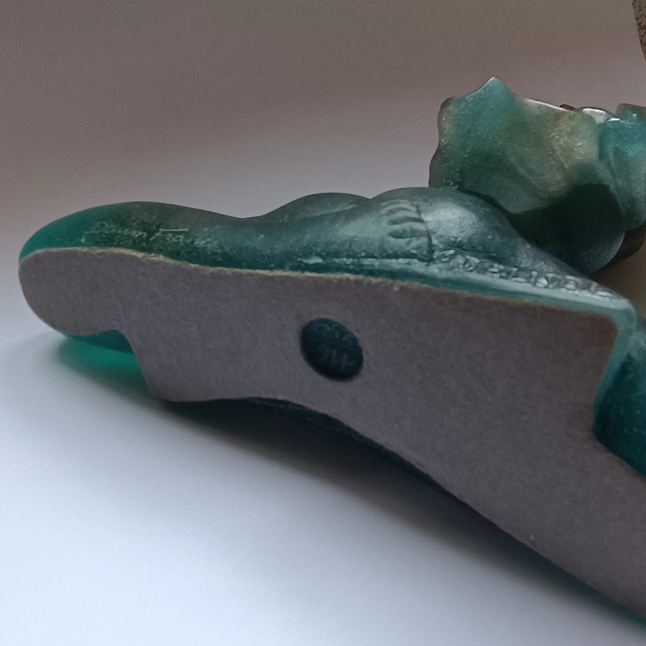 Scultura Invocation in pasta di vetro di André Deloul per Daum 13